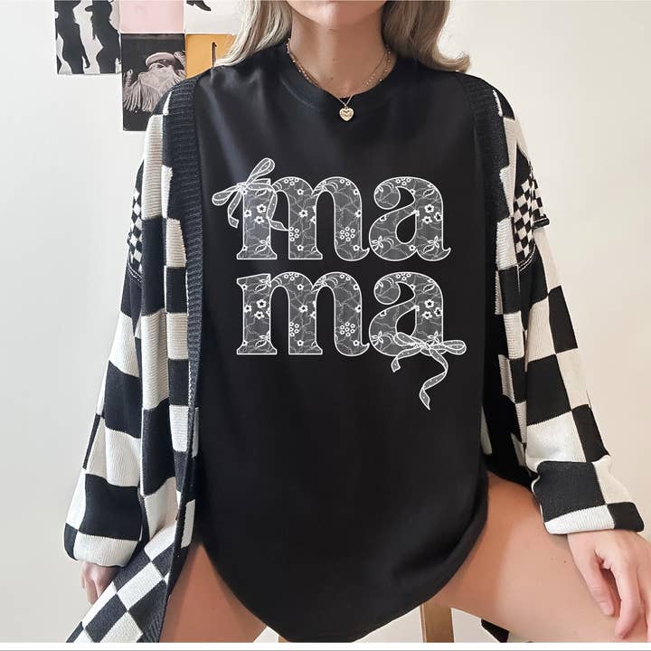 Mama Shirt | Mother's Day Gifts | Comfort Colors Tees for wholesale by Holland Ave Clothing