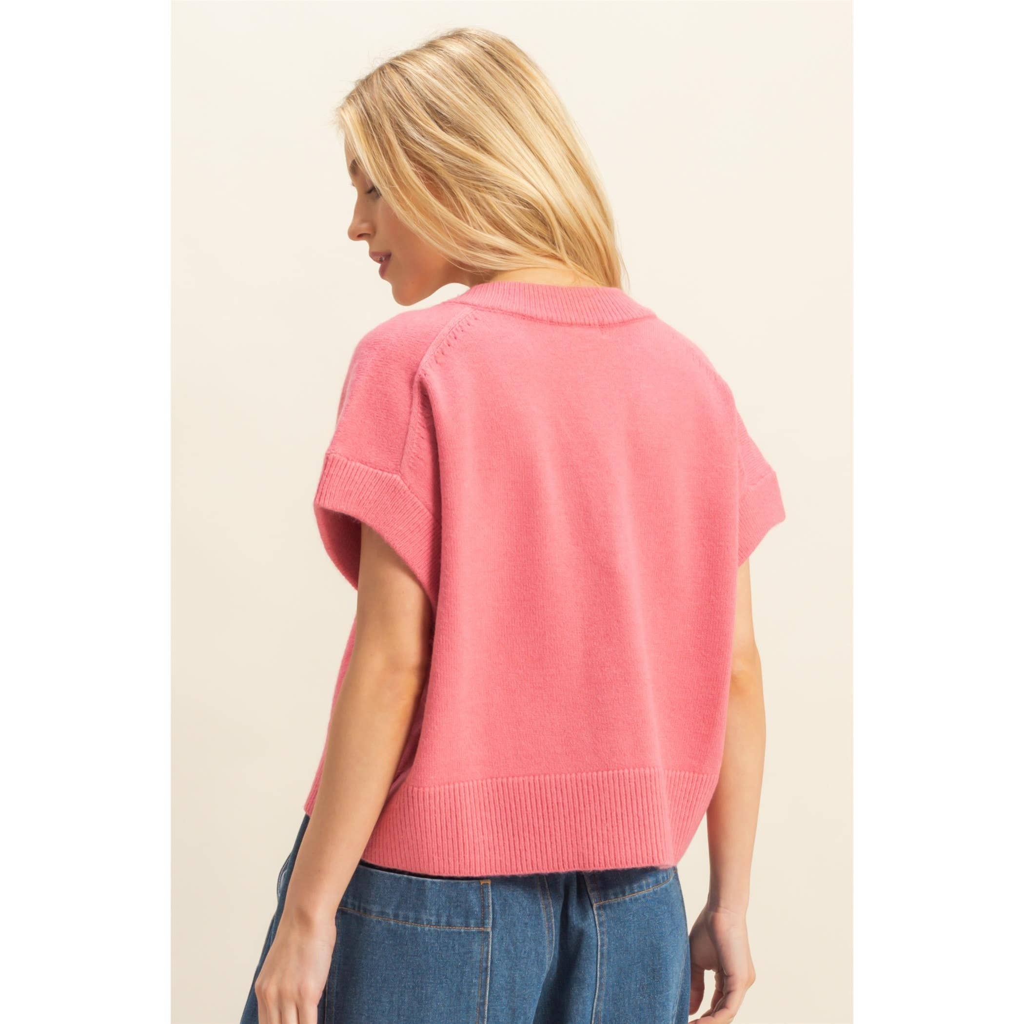 HYFVE – wholesale Sleeveless sweatshirts – Women′s – Oversized V-Neck Sweater Vest7