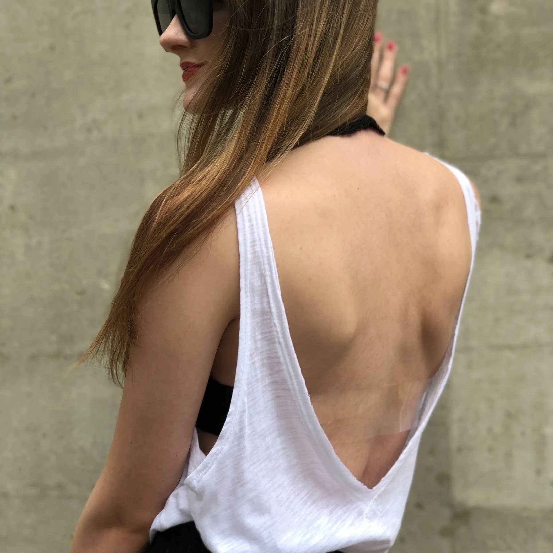 CAPRI CLEAR // BLACK BACK BAND for wholesale on Faire1