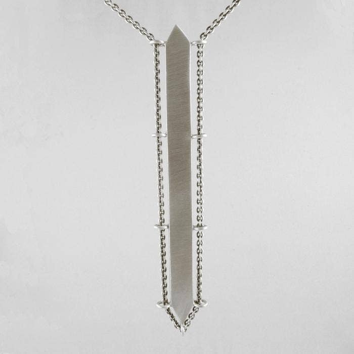 Modern Tribal Talisman Necklace for wholesale by Jane Diaz NY