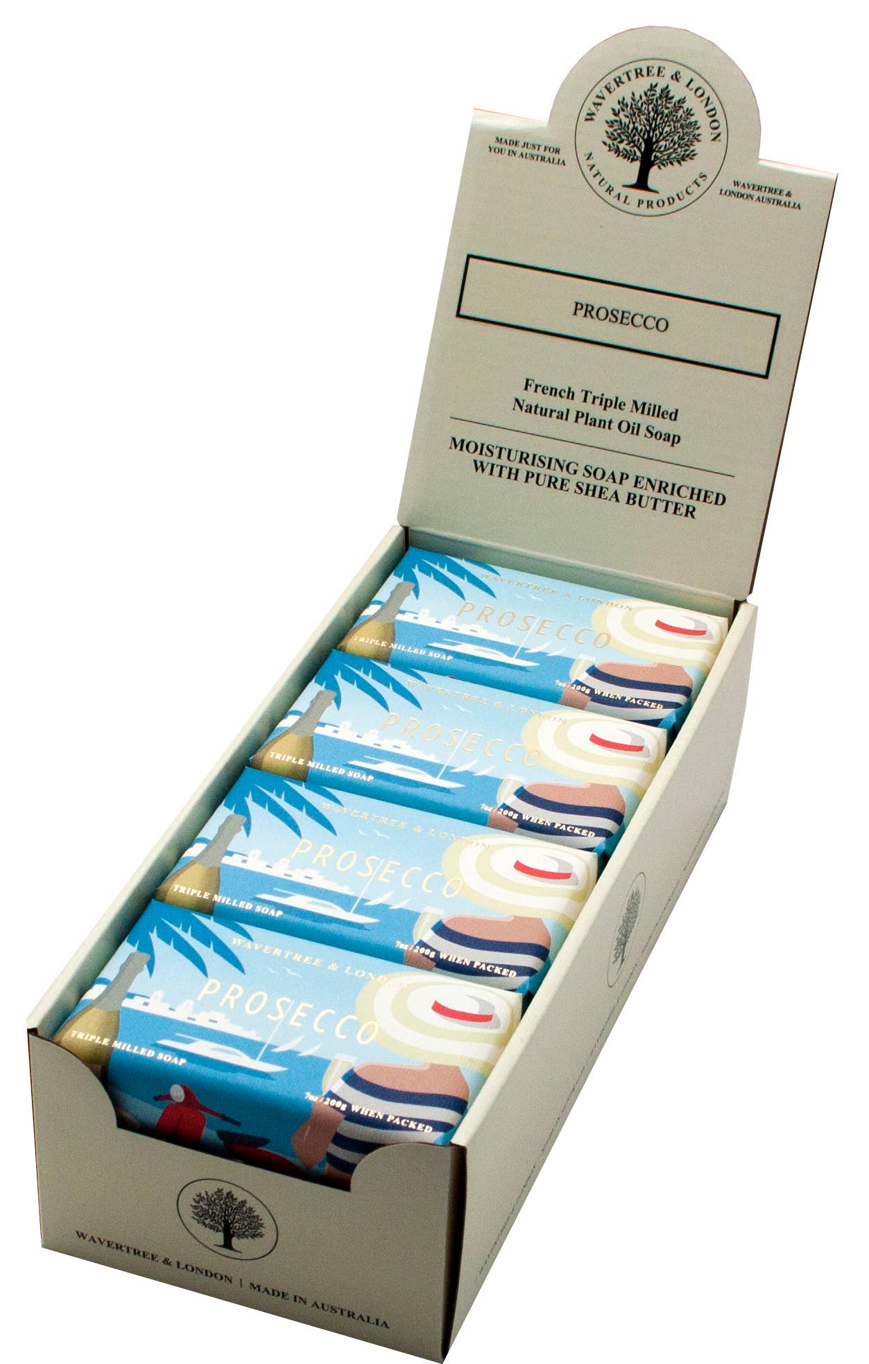 Wavertree & London - Wholesale Bar Soap - Wavertree & London Prosecco Luxury Soap Bars1