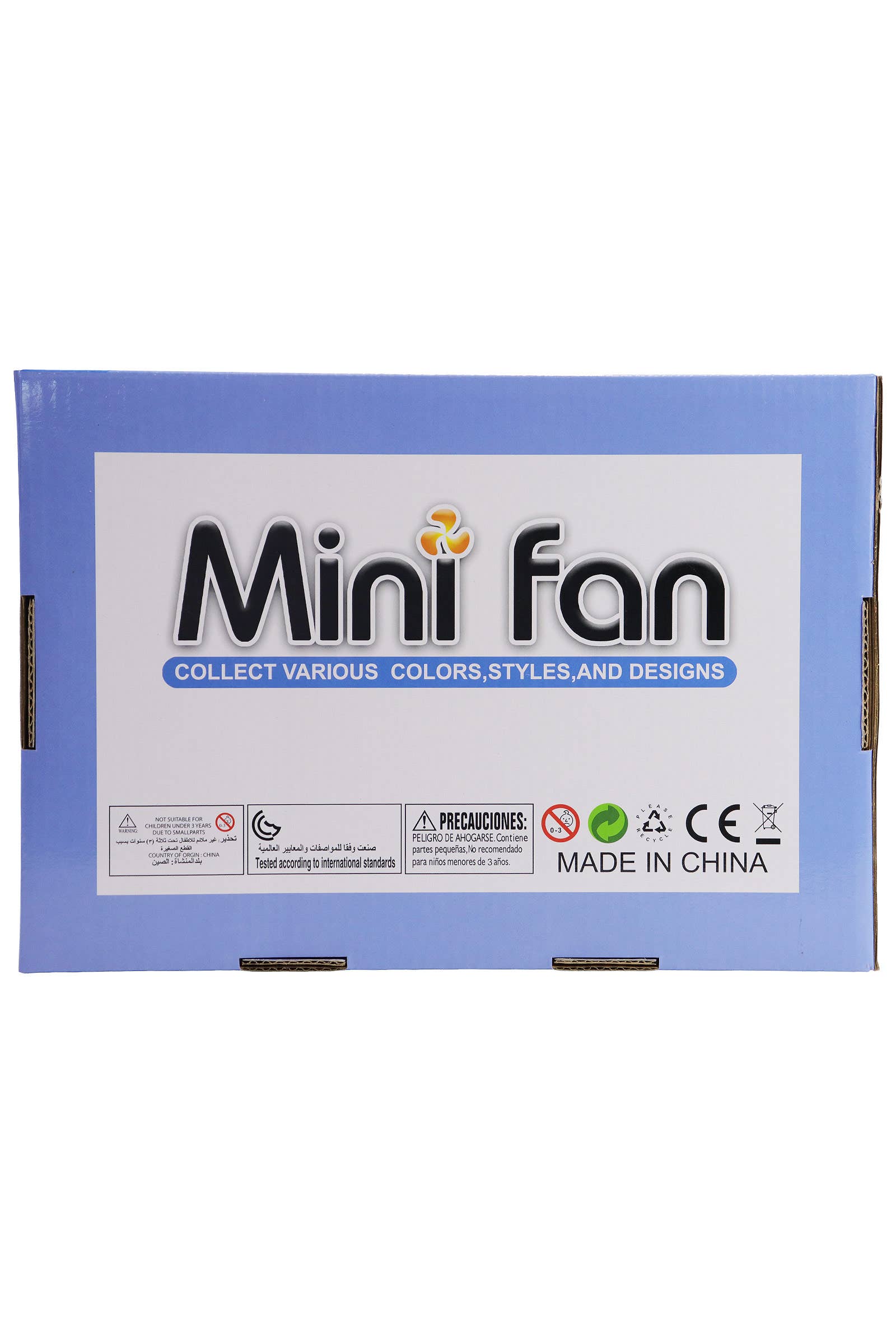 DIVERSE Bärbar elektrisk handfläkt med pastellfärgade blomblad och fruktmotiv för wholesale på Faire3