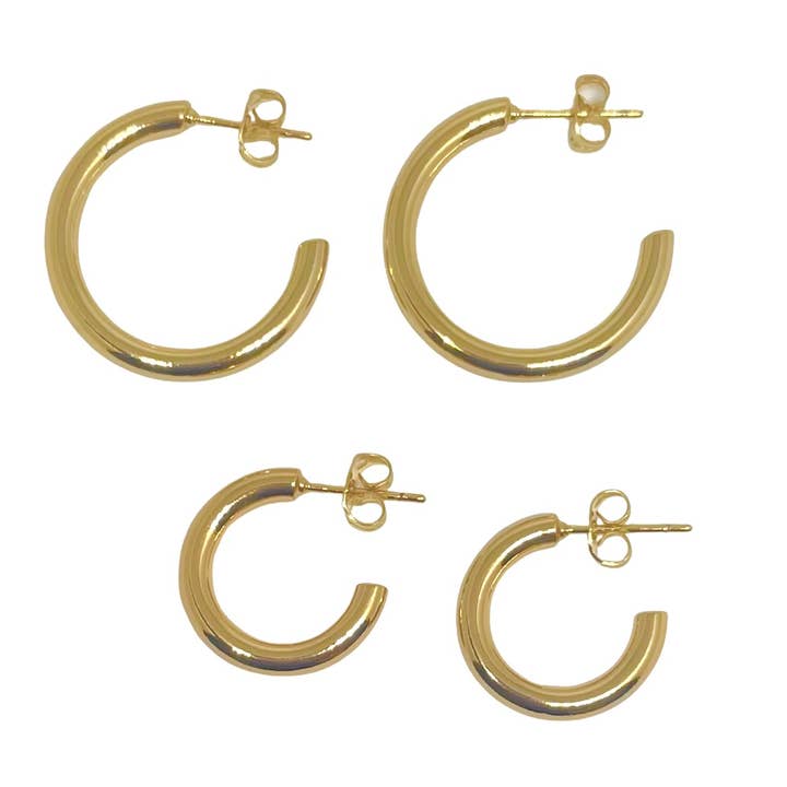 Nikki Smith Designs - Wholesale Hoop Earrings - Tessa Tube Hoops