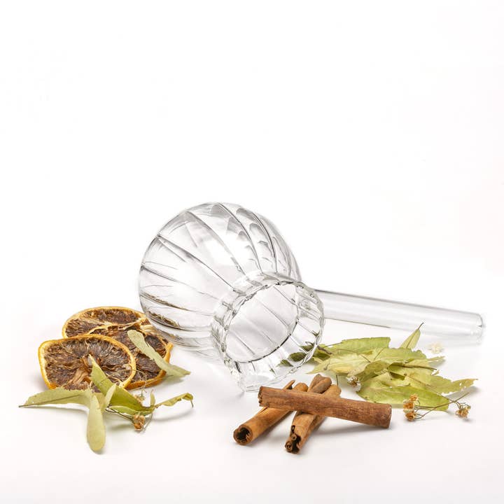 Crystalia - Wholesale Coffee Pods - Swirl Turkish Coffee Pot, Borosilicate Glass