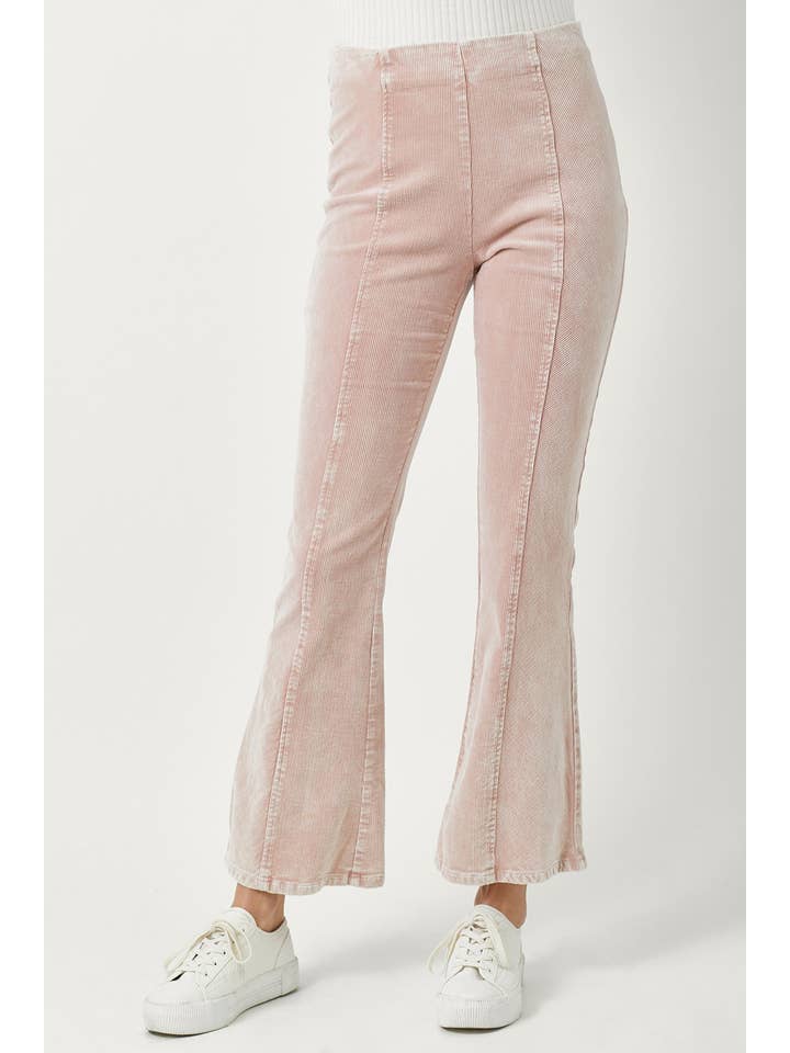 Mystree – wholesale Pants – Women's – 60223 Washed Corduroy Flare Pants63