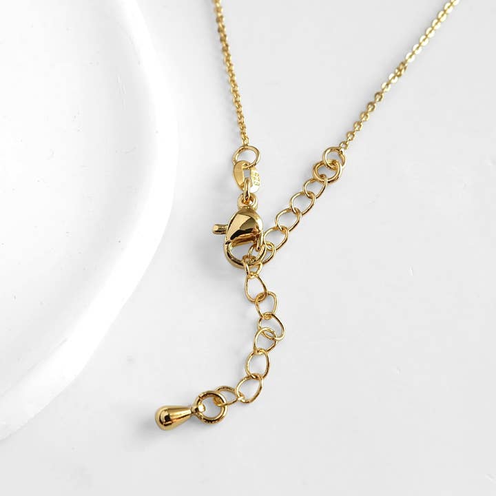 Augusta Jewellery - Wholesale Pendant/Charm Necklace - Labradorite Semi Precious Stone Necklace