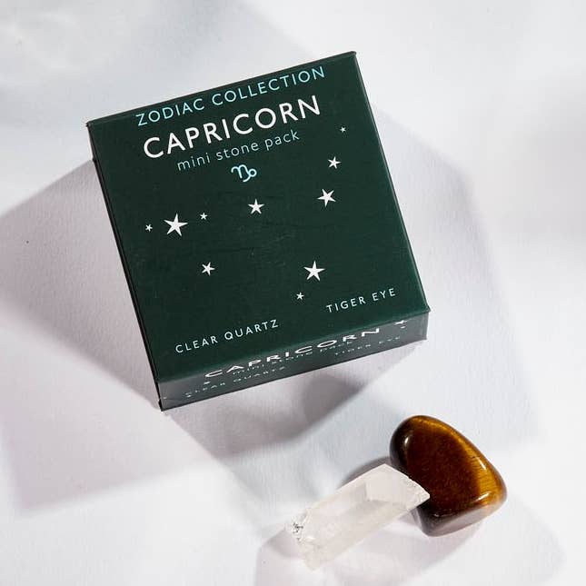 GeoCentral – wholesale Spiritual stone/crystal – Capricorn Zodiac Mini Crystal Pack ♑0