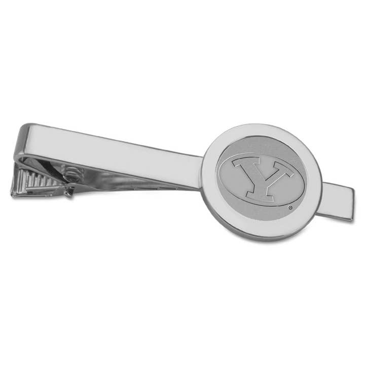 BYU Cougars Silver Tie Bar for wholesale by Collegiate Gifts and Accessories