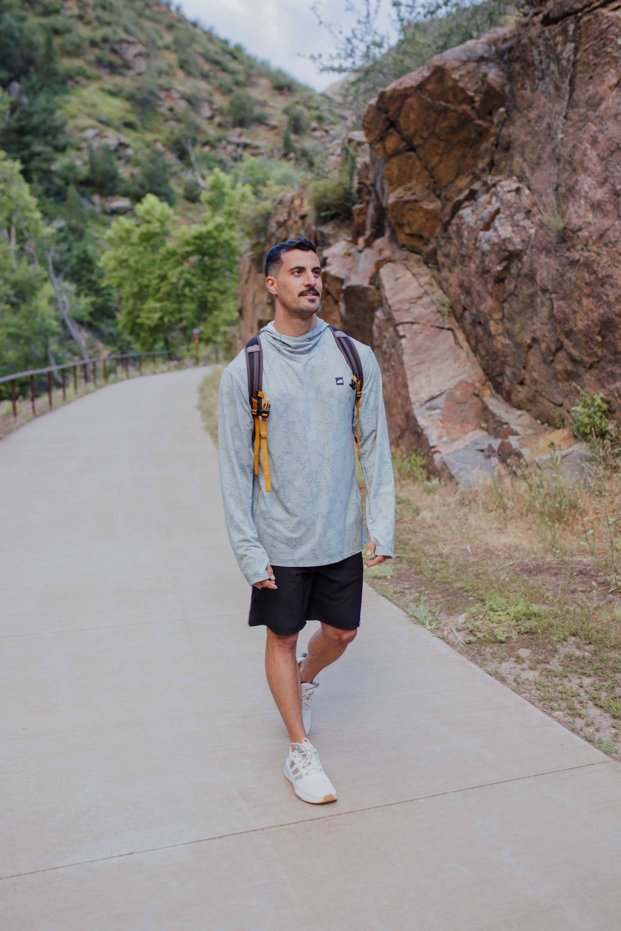 Belong Designs - Wholesale Hoodie - Men's - Men's Ascent UPF50 Sun Hoodie40