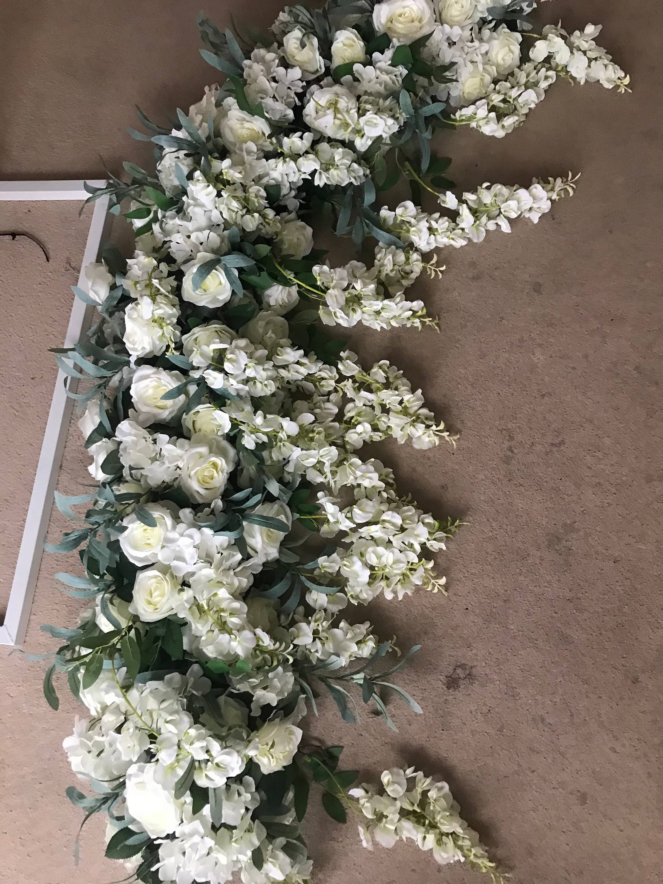 IVY CRUZ - Wholesale Bunting/Garland - Flower Garland, Flower Swag, Floral Garland, Wisteria Flower2