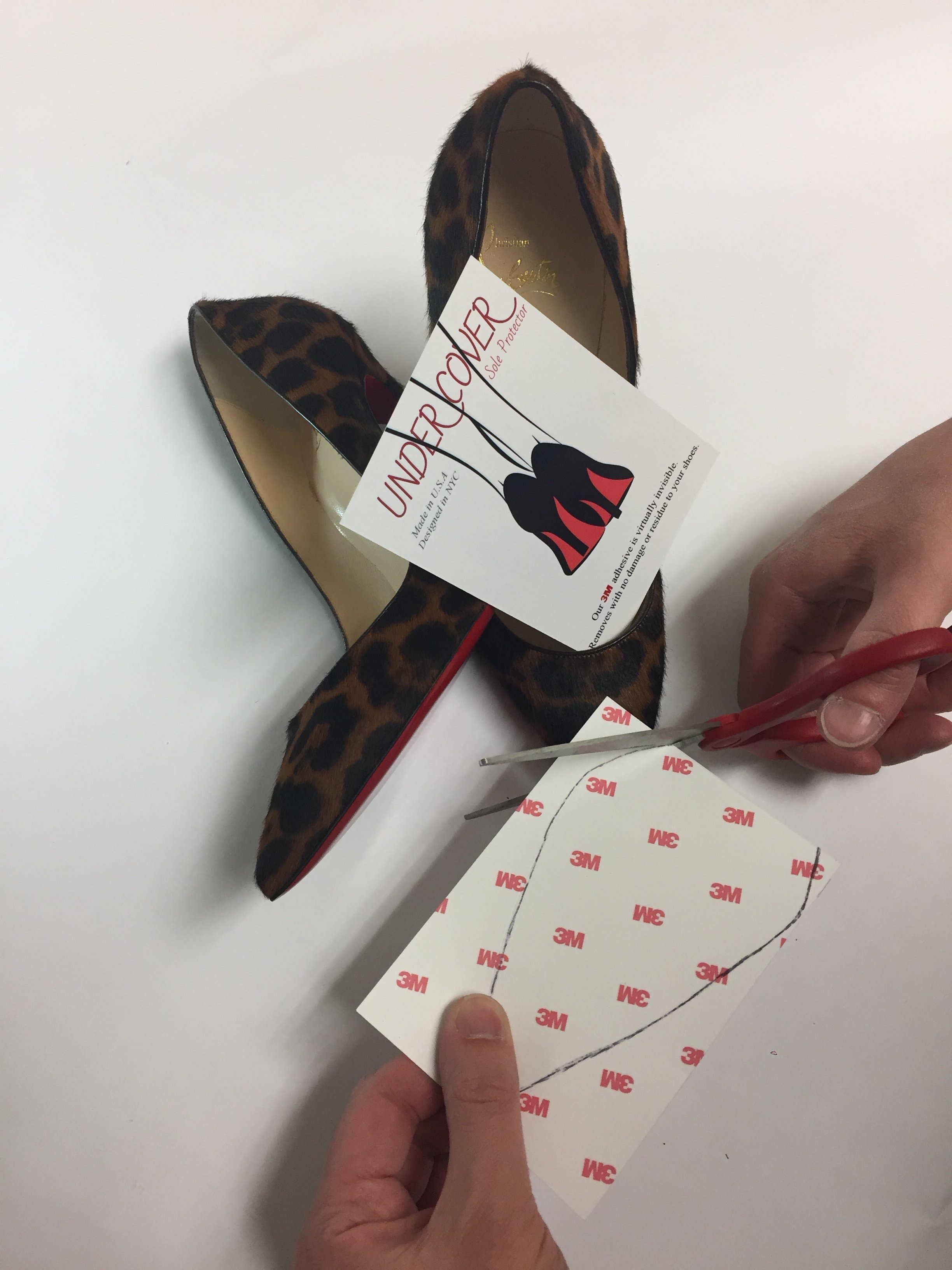 W4W products - Wholesale Schoenaccessoires - Uniseks - Doorzichtige zoolbeschermer voor hakken - 3M sticker5