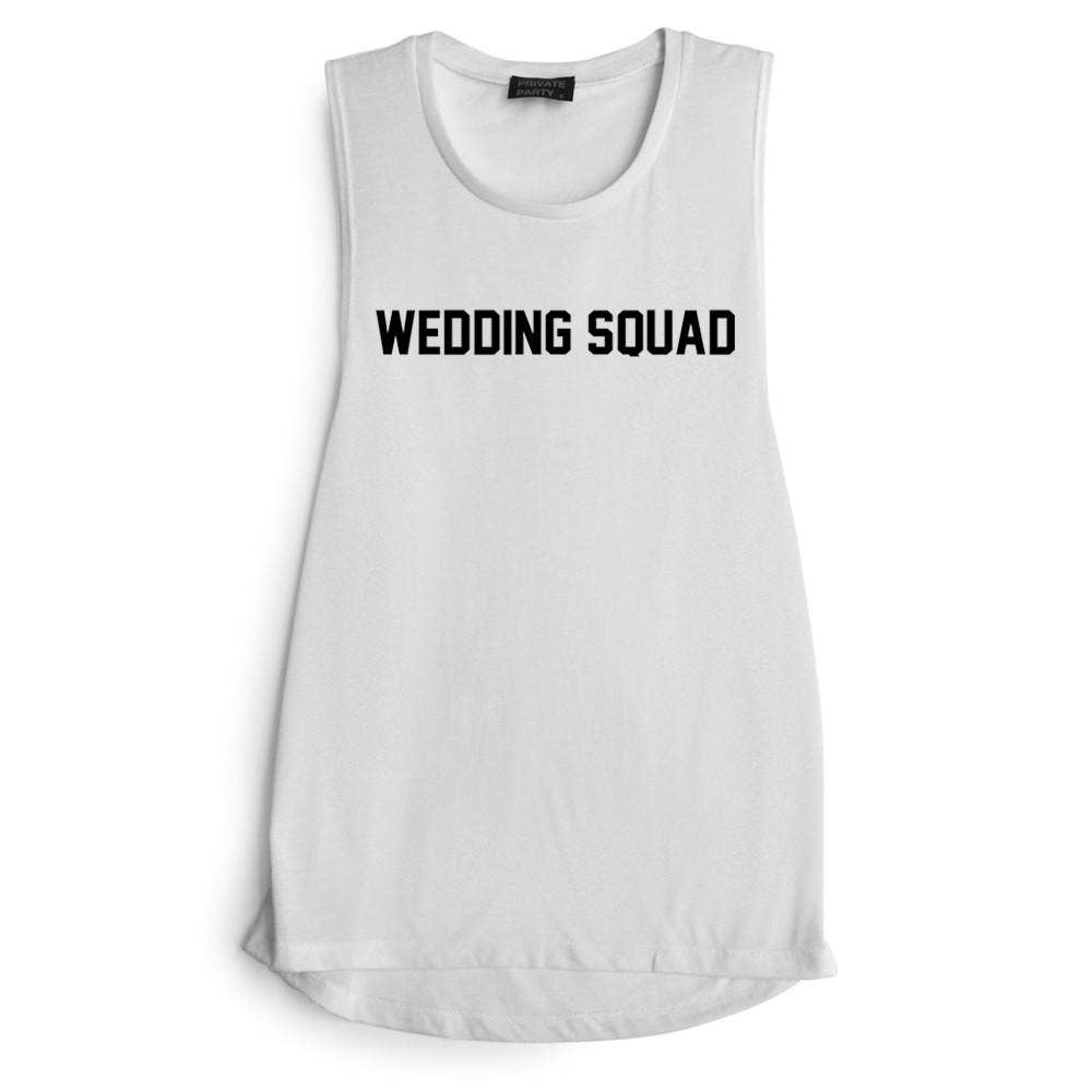Private Party - Wholesale Tank Top - Women's - WEDDING SQUAD [MUSCLE TANK]0