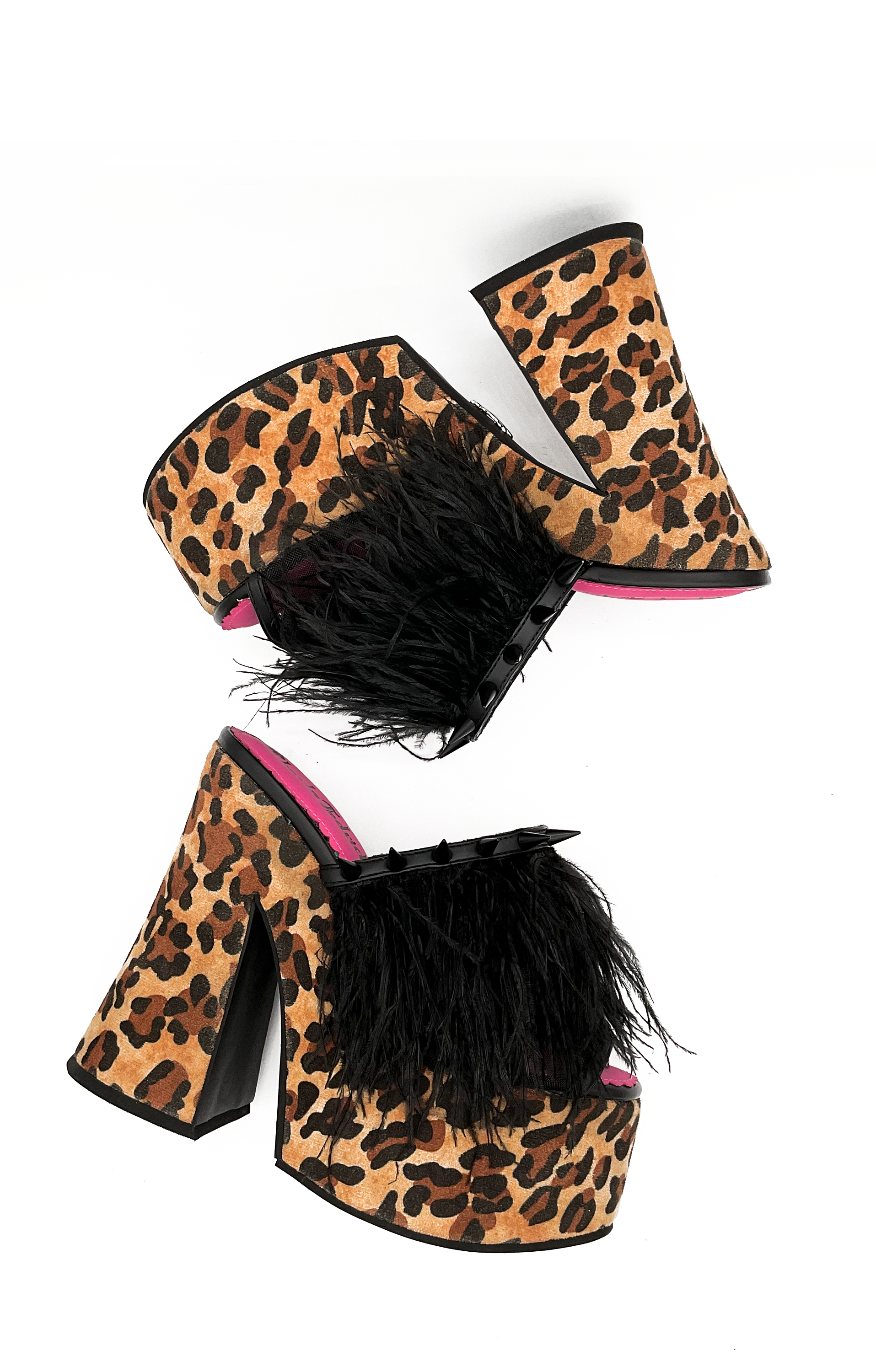 Charla Tedrick Footwear - Vente Chaussures à plateforme – femme - Plateforme Sunday Girl - Léopard4