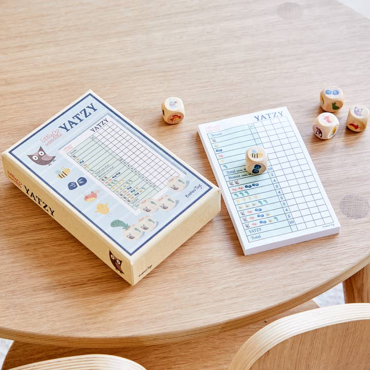 Barbo Toys - Wholesale Brain Game - Kids - Little Woodies - Yatzy Brain Game for Kids
