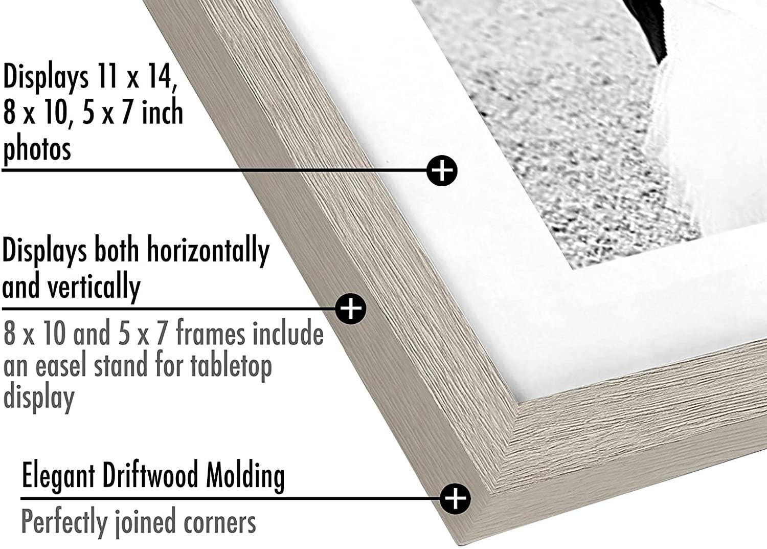 Americanflat - Wholesale Picture Frame - Americanflat Gallery Wall Frame Set (7 Pack)48