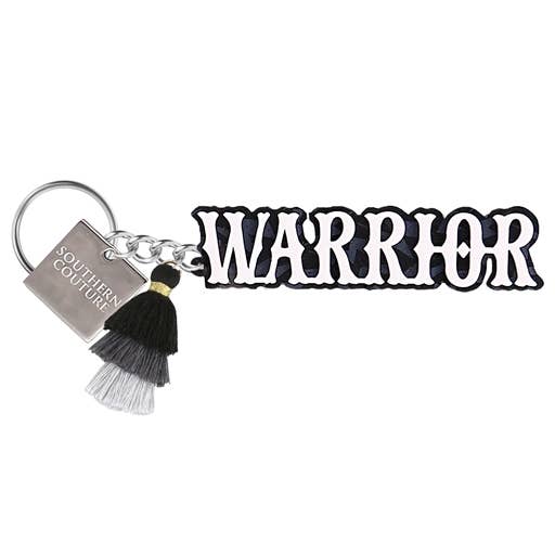 SC Acrylic Word Keychains- Warrior for wholesale by Southern Couture