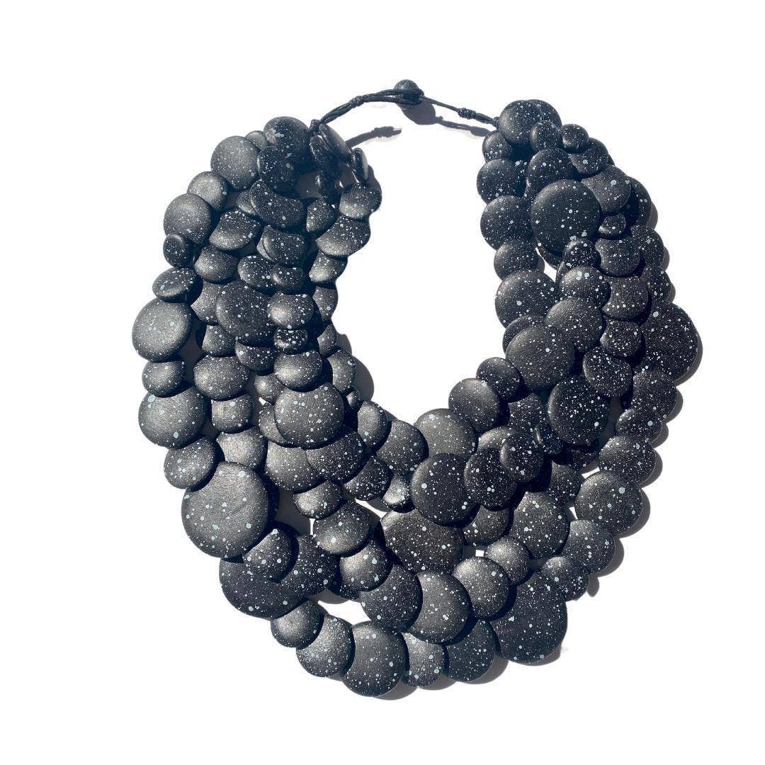 Bijondo - Vendita all'ingrosso Collane di perline/perle - Collana Guinea legno leggera7