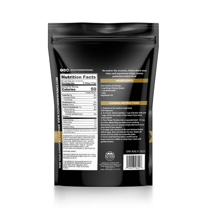 Southern Fry Kings - Wholesale Bread Mix - Kings Chicken Fry (2.25LBS)1