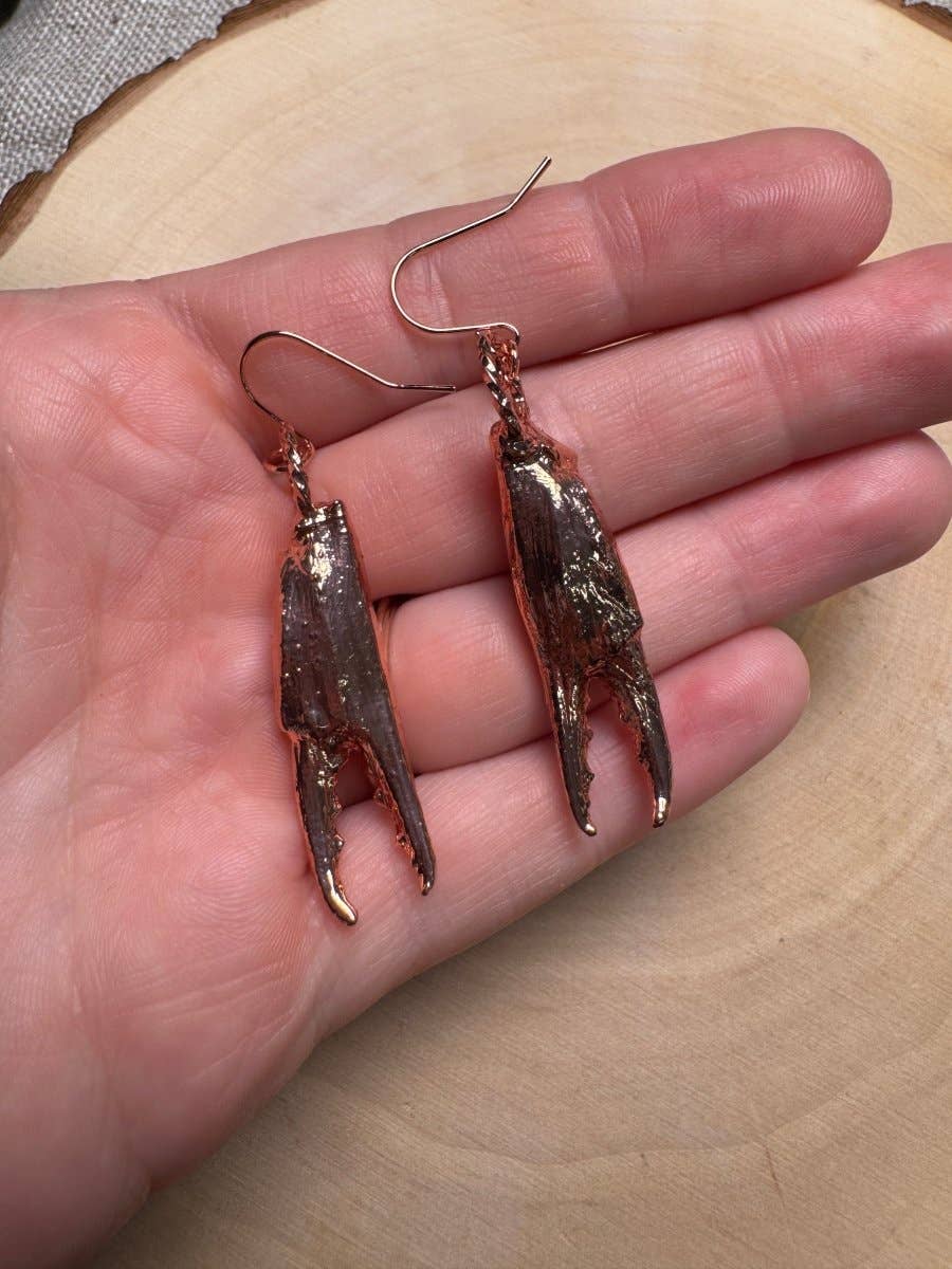 Copper Ashes - Wholesale Dangle Earrings - Crab Claw Earrings1