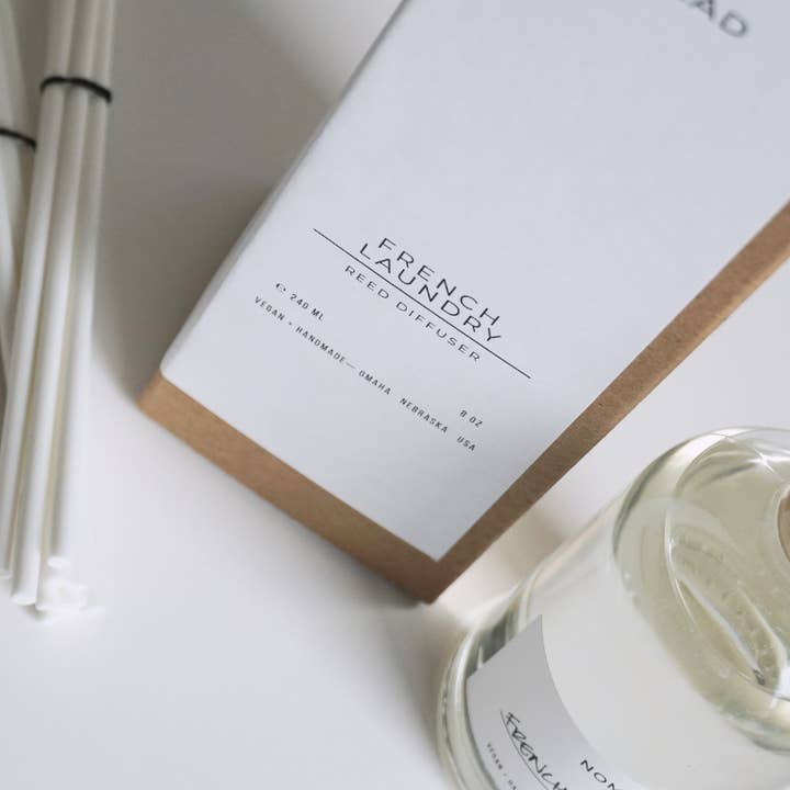 Nomad Wax Co. - Wholesale Reed Diffuser - Flower Market Luxury Reed Diffuser - 8 oz3