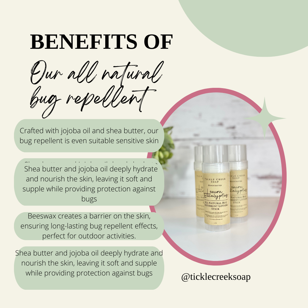 Tickle Creek Soap - Wholesale Insect Repellent - Natural Mosquito and Bug Repellent Stick5