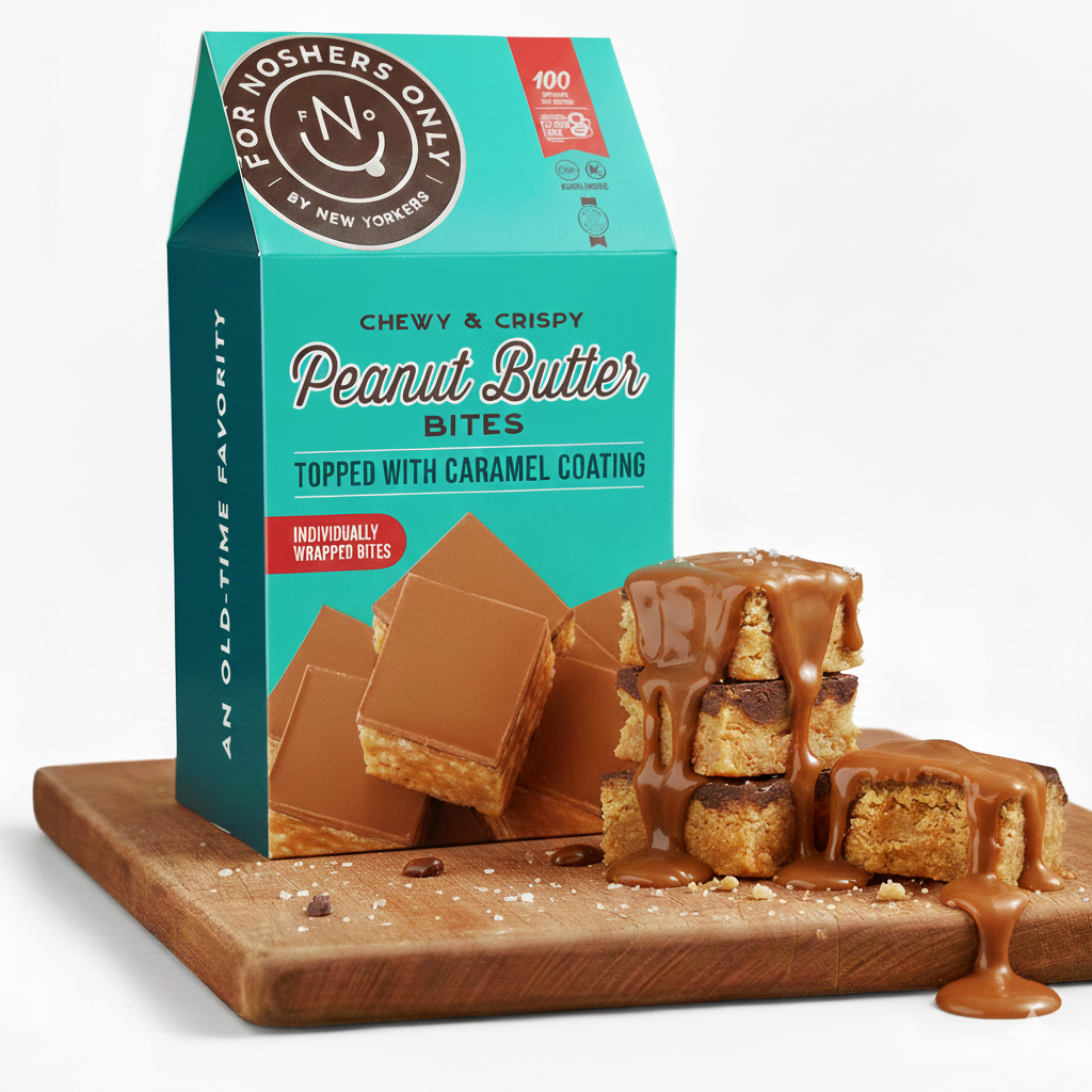 Snackatere - Wholesale Chocolate Covered Sweets - Peanut Butter Bites - Rice Crispies Treat, Vegan, Kosher1