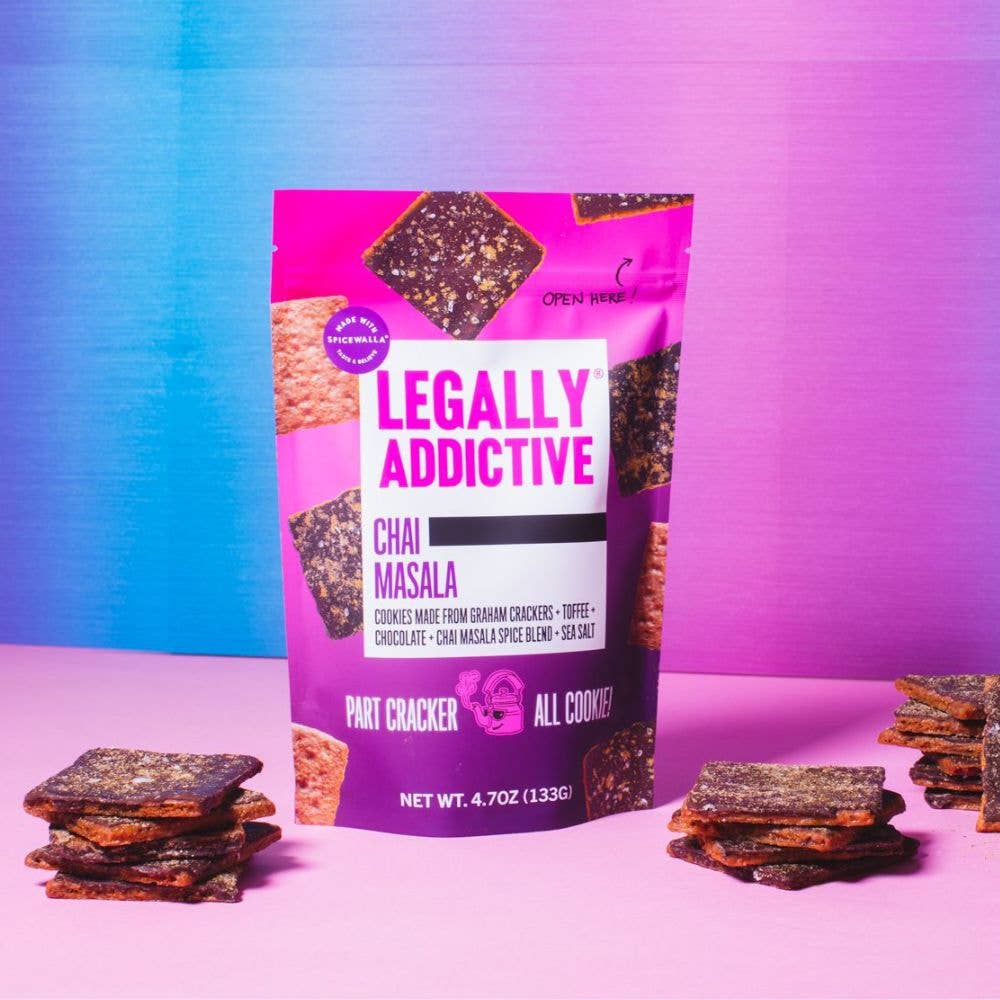 Legally Addictive Foods - Wholesale Crackers - Chai Masala4