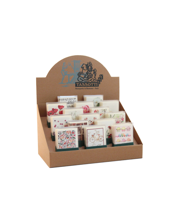 Freund Mayer & Co. – wholesale Anteckningsbok – Presentförpackningskort med kuvert 3x4"-Multi mönster13