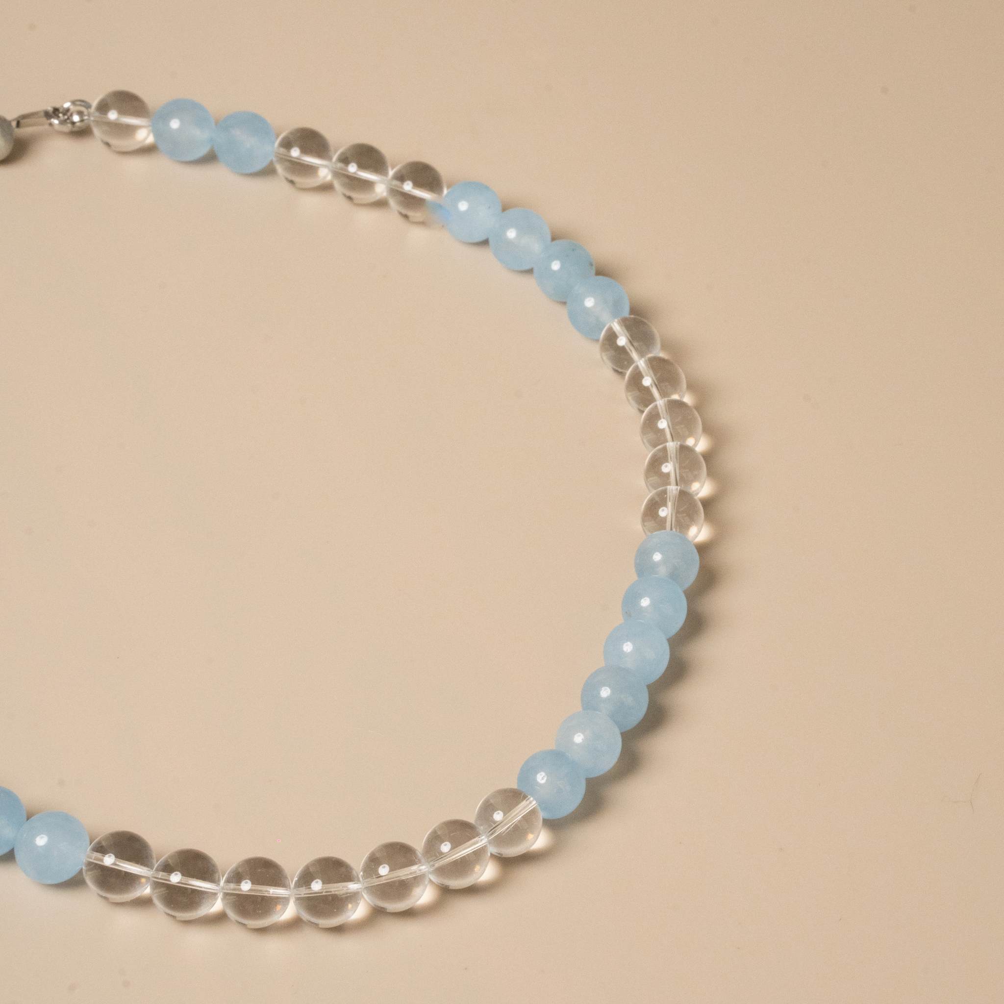 Factor Stories - Wholesale Beaded/Pearl Necklace - Aquamarine Necklace4