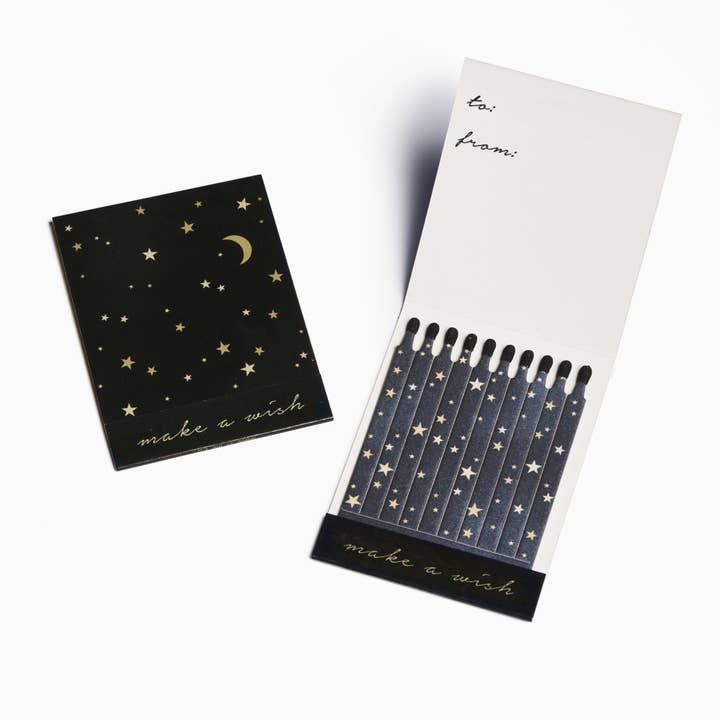 Abigail Jayne Design - Venta al por mayor Cerillas - Tarjeta de Deseo de Estrellas® | Cerillas de Vela