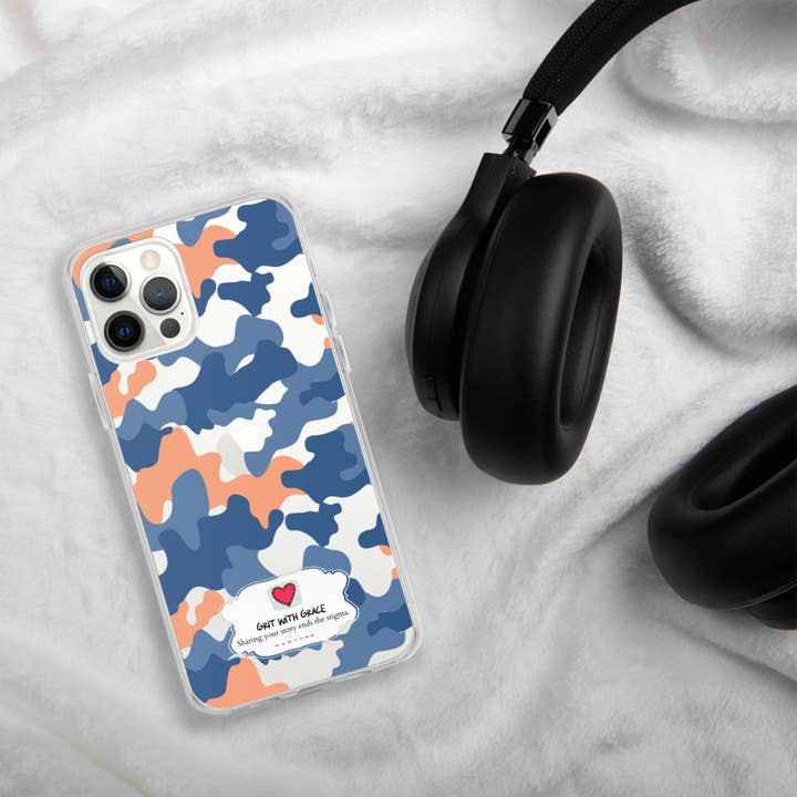 Leger Enthousiast Camouflage iPhone Hoesje voor wholesale door Grit with Grace, LLC