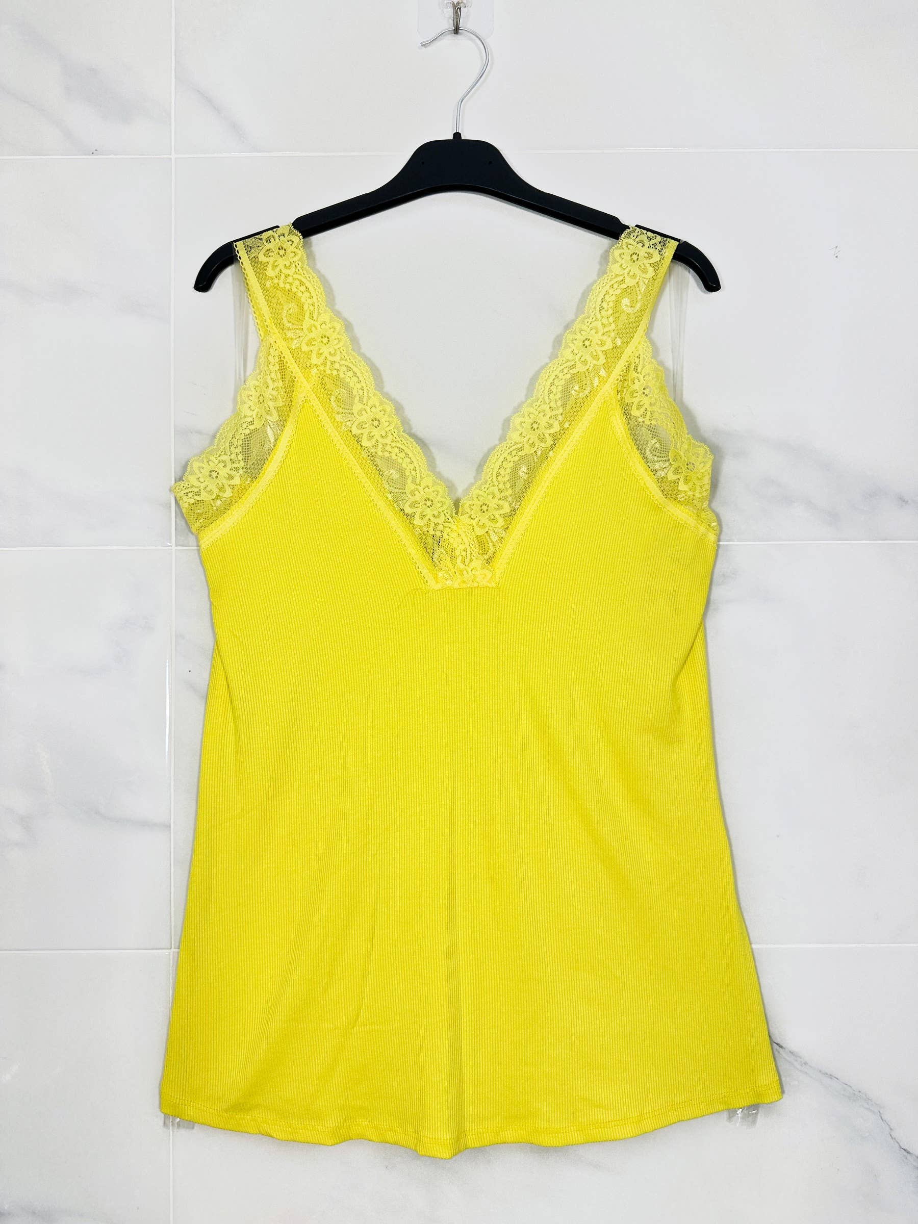 ZAFA PARIS - Wholesale Blouse - Women's - 11F00H73-Extra stretch viscose camisole with lace13