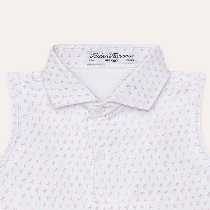 Polo Filles Birdie : Rose pour la vente par Foxden Fairways