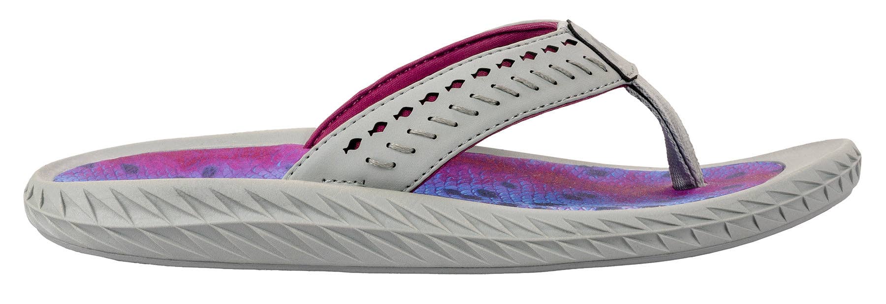 Korkers Products LLC – wholesale Flip Flops – Women’s – Women's Fish Flip® - Rainbow Trout3
