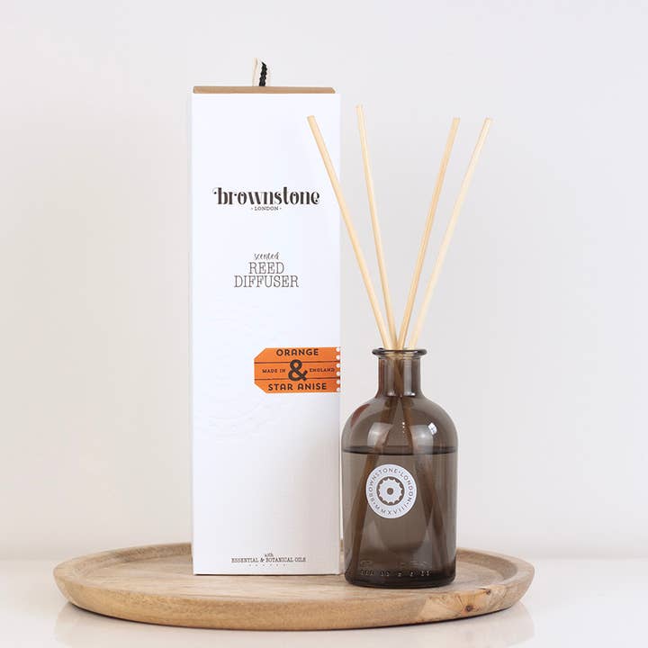 Appelsin & Stjerneanis Diffuser - 200 ml for engroshandel hos Brownstone London