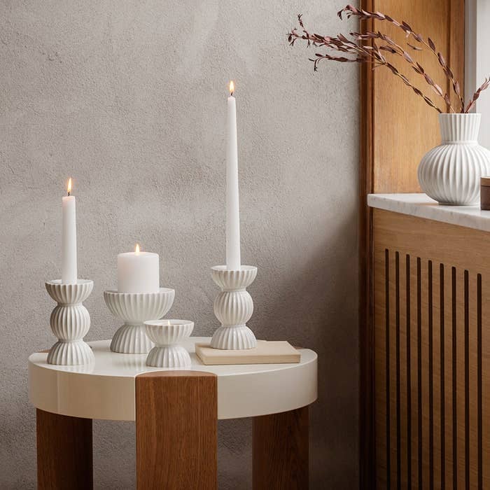 Danish Design Collective - Wholesale Candle Holder - Lyngby Porcelæn - Tura - Decorative Porcelain Candle Holder8