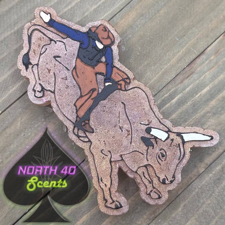 Bull Rider Freshie *CUSTOM* for wholesale by North 40 Scents LLC