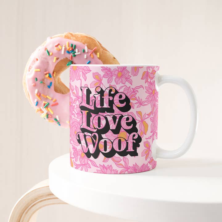 Molly's World - Wholesale Coffee Mug - Mug Life Love Woof