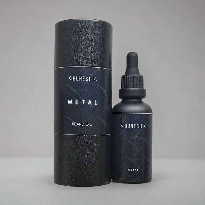 Óleo de Barba Elements Metal - 50ml da RUNESILK por atacado de RUNESILK