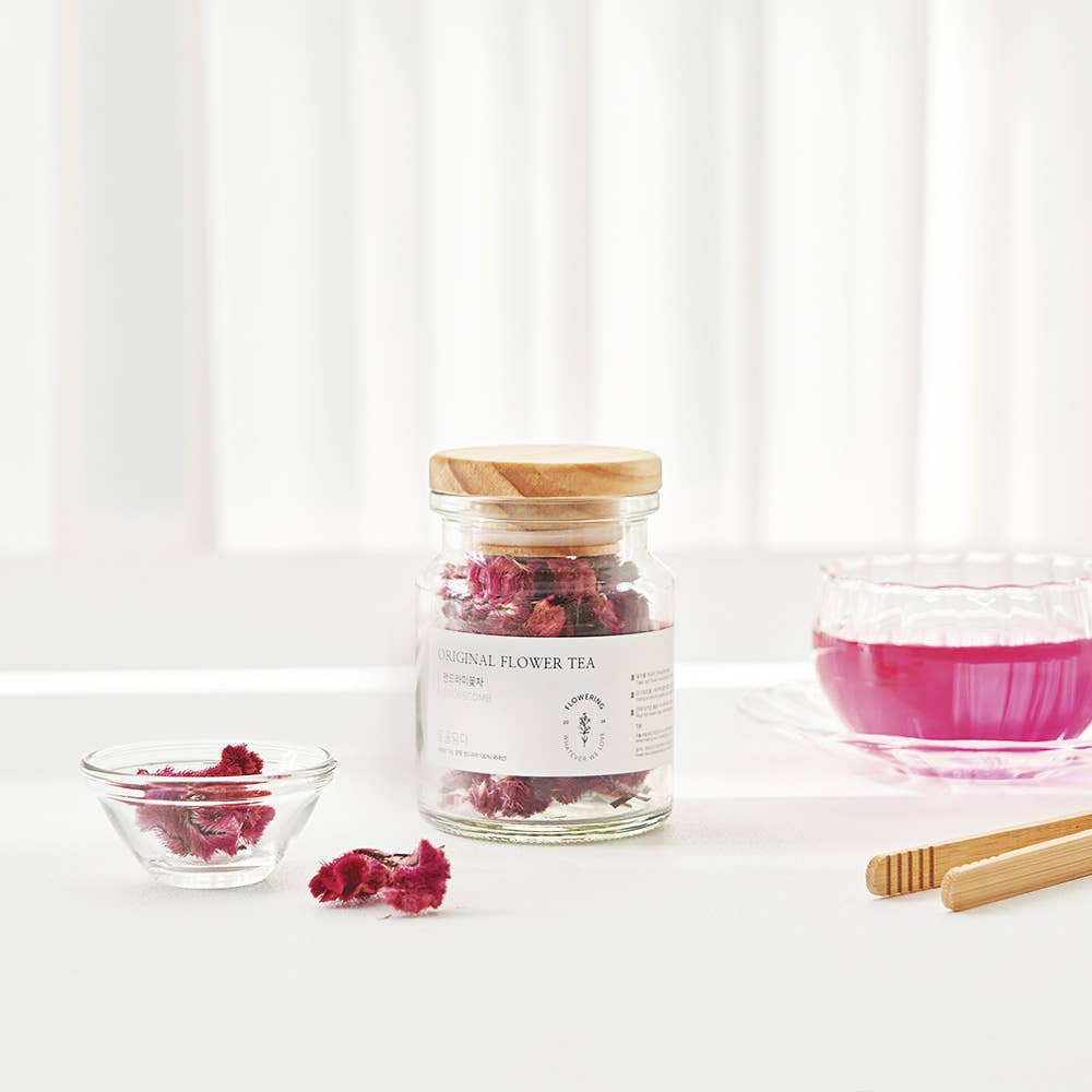 KKOKDAM Premium Flower Tea - Wholesale Loose Tea - Original Flower Tea 10g Glass Jar - 8 Variations6