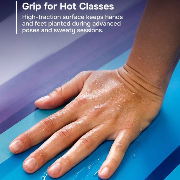 TravelPro Lightweight Premium Yoga Mat 6mm | Blue for wholesale on Faire3