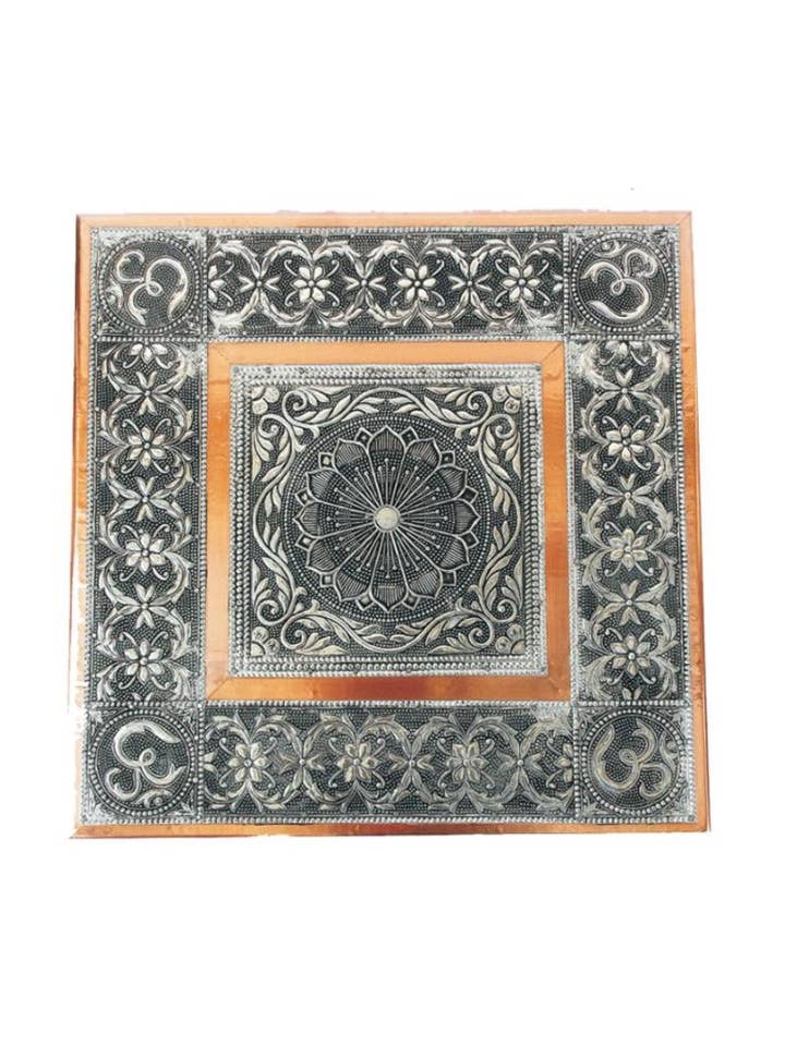 Finitura argento anticato (15 «x 15") per la vendita all'ingrosso da parte di Ancientveda