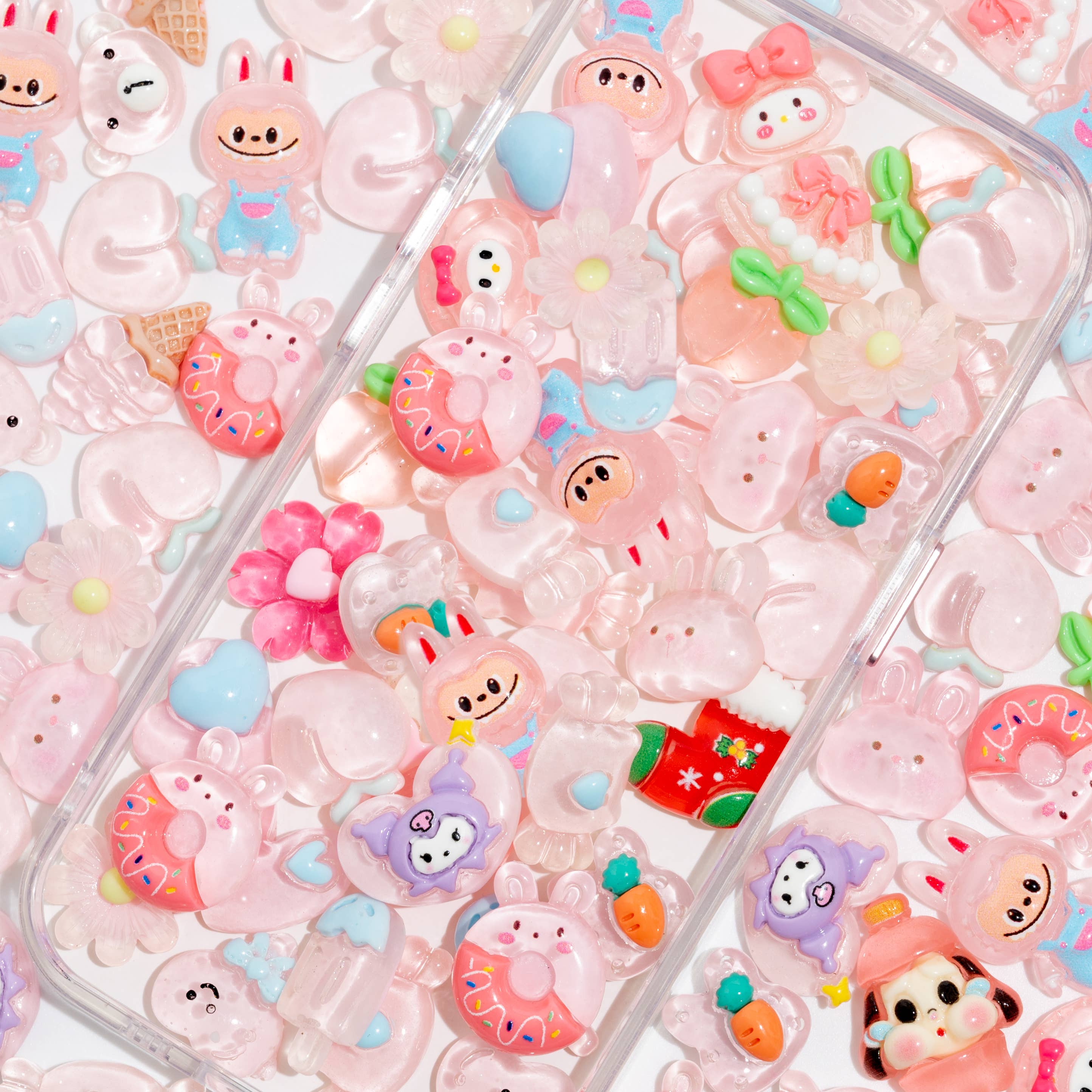 Decoden Cream - Wholesale DIY Craft Kit - 100 PCS Mixed Decoden Charms, Flatback Resin Charms4