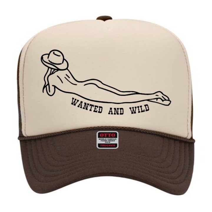Wanted & Wild Trucker Hat for wholesale by Brandy & Daisy's Boutique
