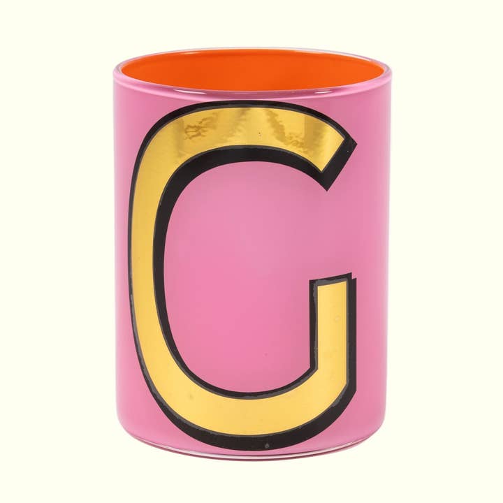 Alphabet Brush Pot - G for wholesale by Bridie Hall Ltd