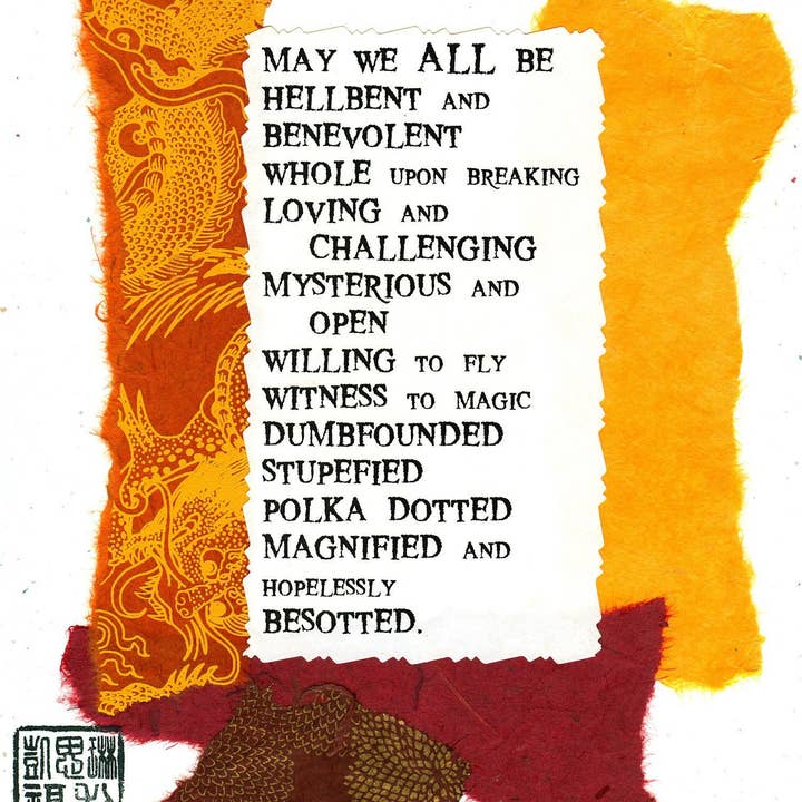 Ampersand Cards - Wholesale Art Print - Hellbent (Original wall art)