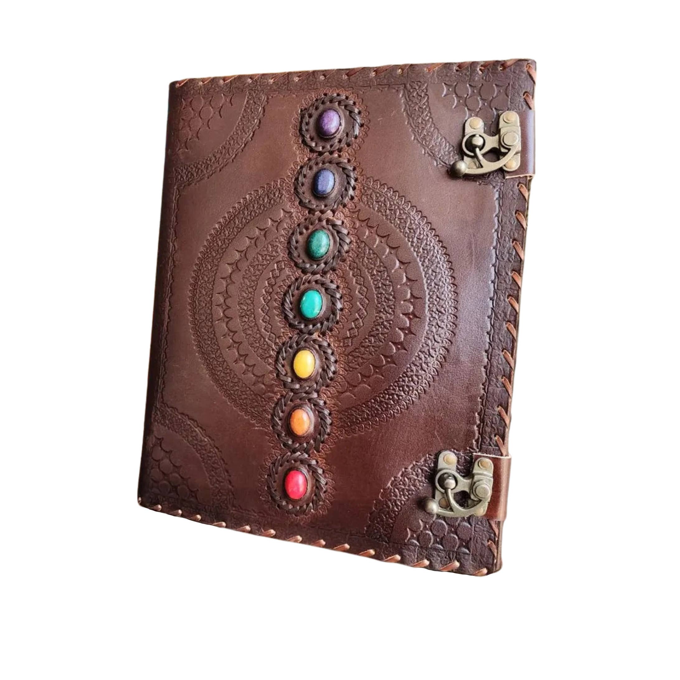 Billion Brothers - Wholesale Journal/Diary - 7 Stone Large Leather Journal Vintage Notebook Cover Journal0