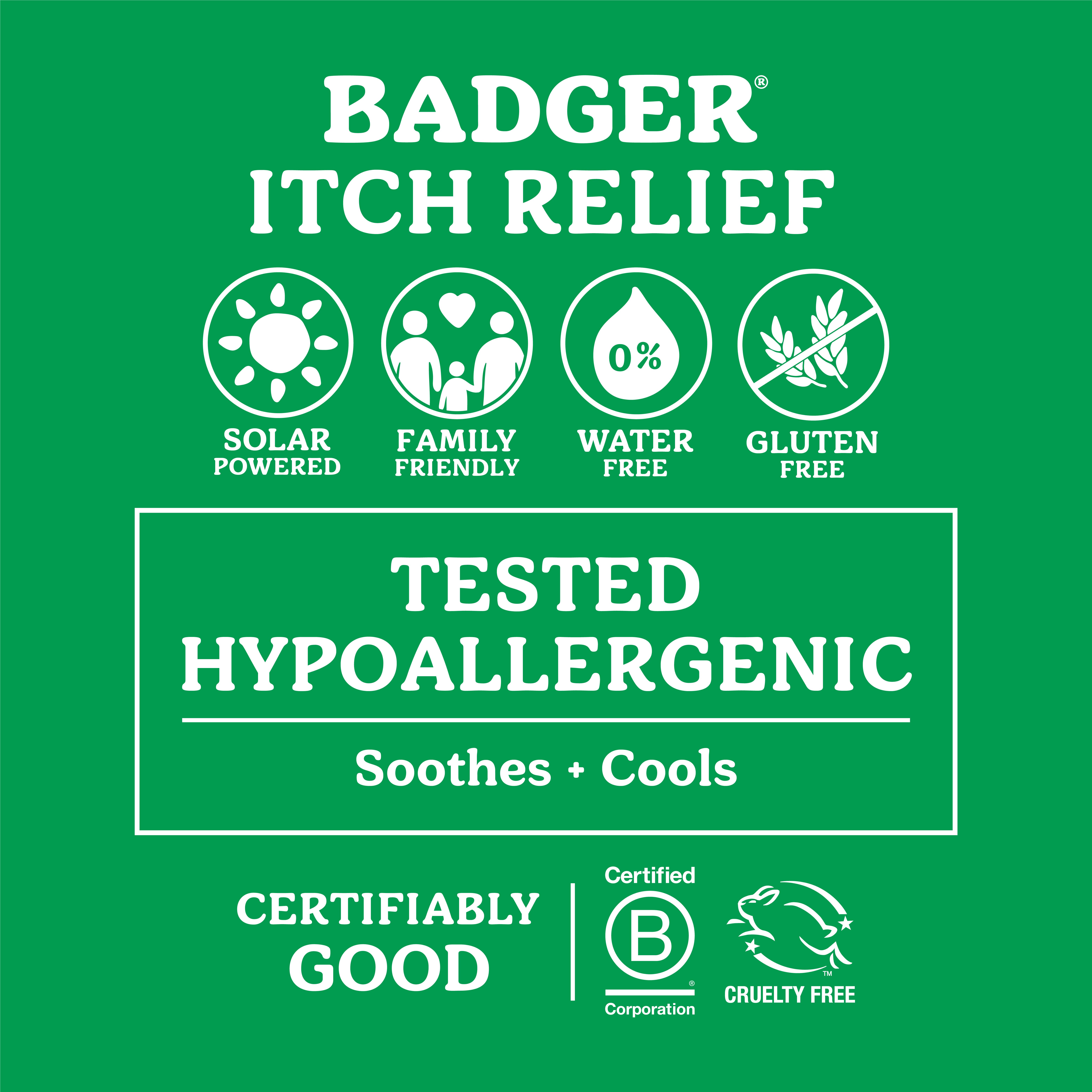 Badger Balm - Wholesale Itch Ointment/Cream - Itch Relief Stick - 12ct Display2