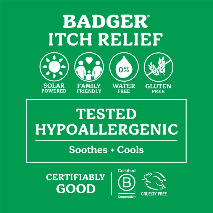Badger Balm - Wholesale Itch Ointment/Cream - Itch Relief Stick - 12ct Display2