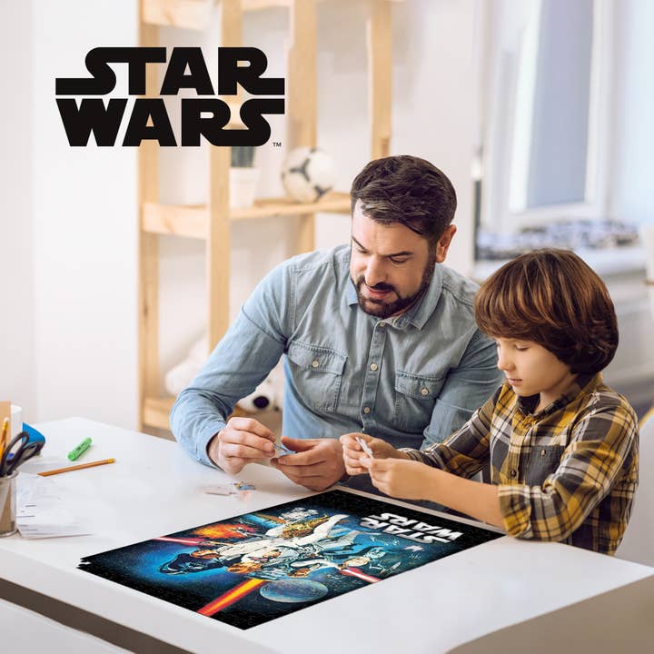 Primemotion, Inc - Wholesale Puzzle - Adult - Classic Star Wars Tin Book 300pc 12x18"1